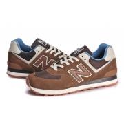 Chaussure New Balance 574 Marron Pas Cher Pour Homme